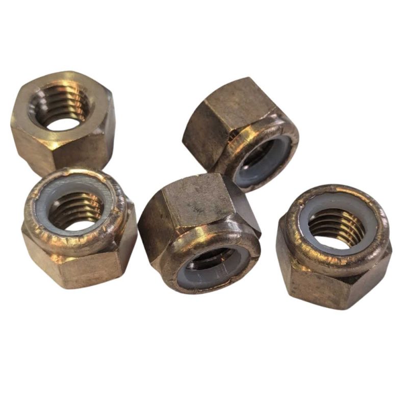 Bronze Nylon Lock Nut 03